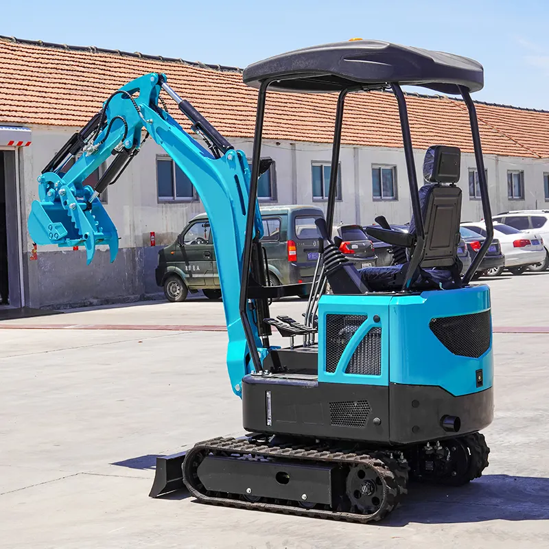 1.0 1.2 1.5 1.8 Ton Small Hydraulic Crawler Machine Excavator HT-15