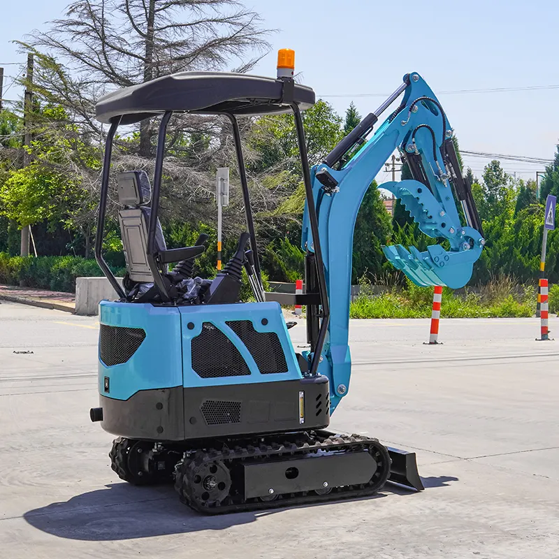 1.0 1.2 1.5 1.8 Ton Small Hydraulic Crawler Machine Excavator HT-15