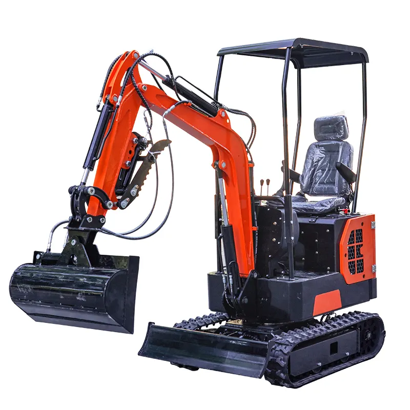 Mini excavator 1 ton 1.5 ton small digger machine HT-12