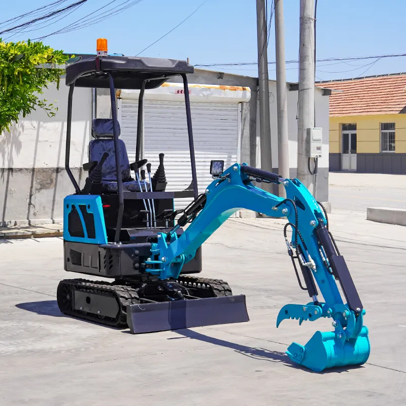 1.0 1.2 1.5 1.8 Ton Small Hydraulic Crawler Machine Excavator HT-15