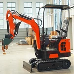 Mini excavator 1 ton 1.5 ton small digger machine HT-12