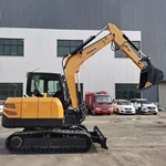 5 Ton 6 Ton Excavator Mini Excavator Prices with Side Swing Function