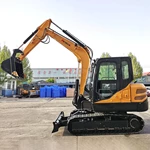 5 Ton 6 Ton Excavator Mini Excavator Prices with Side Swing Function