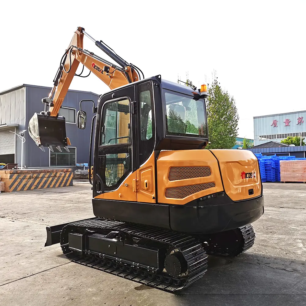 5 Ton 6 Ton Excavator Mini Excavator Prices with Side Swing Function