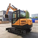 5 Ton 6 Ton Excavator Mini Excavator Prices with Side Swing Function