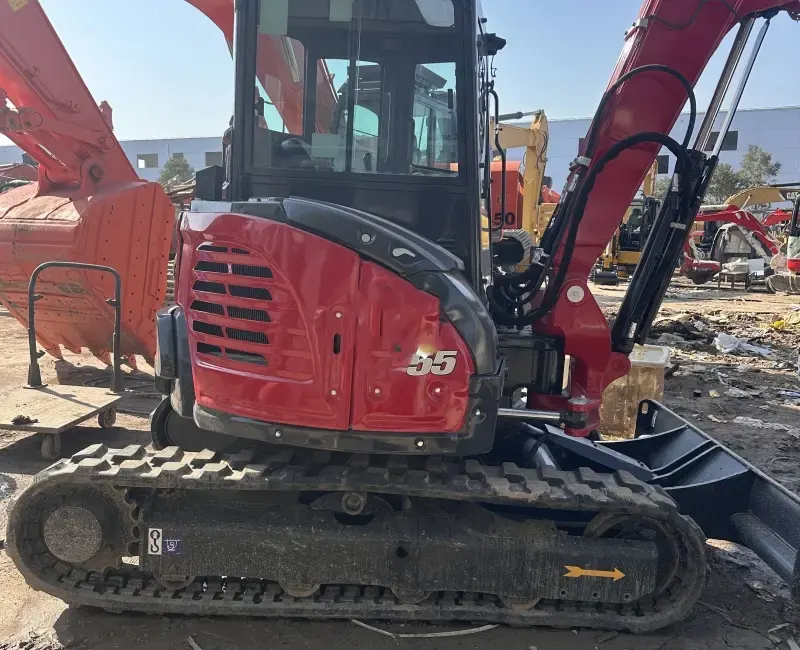 Vio55 Hydraulic Crawler Excavator 5-ton Excavator Hot Selling