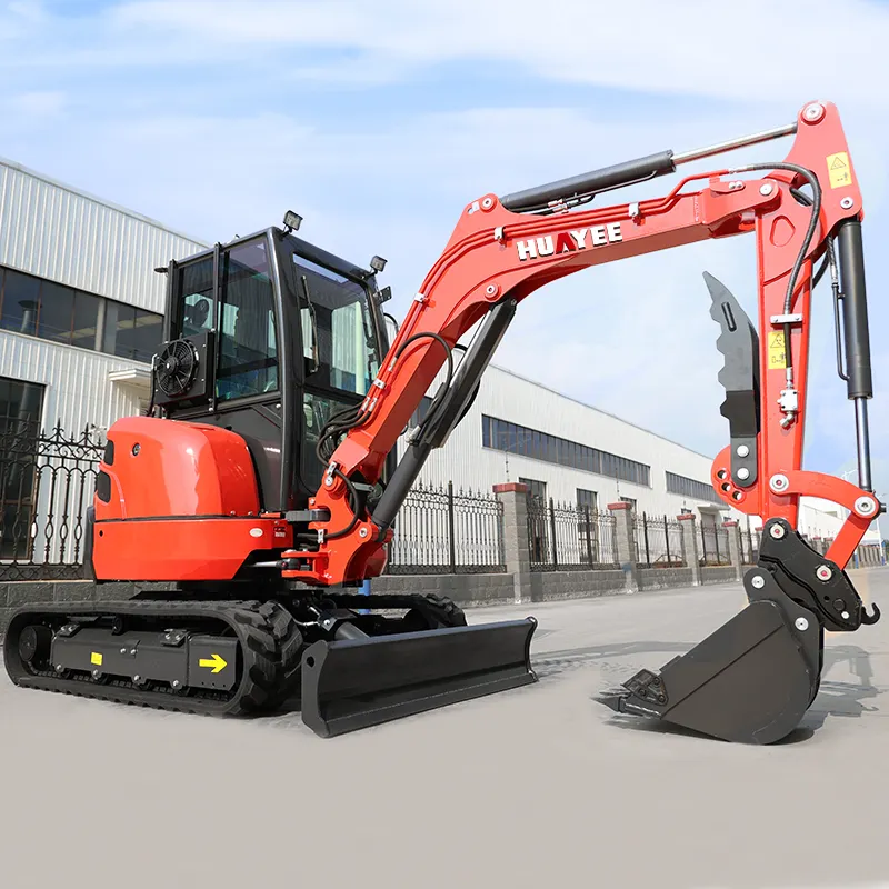 FREE SHIPPING Mini Excavator 3.5 Ton EPA Farm Used New Crawler Digger Kubota Engine Small Excavators 1 ton 2 ton Machine Prices