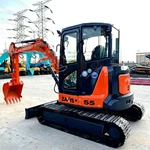 Diying Quick Delivery Used Hitachi Mini Excavators 5t 6t Used Hitachi Zx55 60 Crawler Excavator