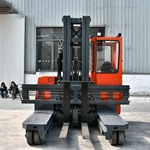 Multi-directional Forklift Reach Truck Stacker 3.5 Ton Full Way eclectic Side Loader Forklift with Wide Body Seat